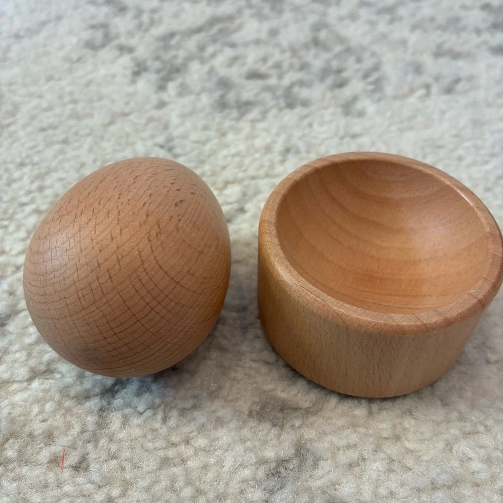 Lovevery Montessori Wooden Egg